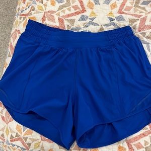 Lululemon blue shorts